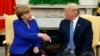 Dù nồng ấm, Merkel và Trump nêu ra khác biệt về thương mại, NATO