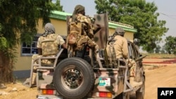 Soldados governamentais nigerianos. Foto de arquivo