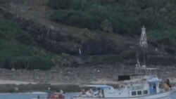 日本一個調查團抵達釣魚島