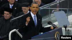 奧巴馬發表就職演說