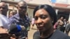 FILE - Zimbabwe Electoral Commission chairperson, Rita Makarau says, July 12, 2017, the country’s parliament must change laws otherwise her organization cannot allow citizens in the diaspora to vote next year.