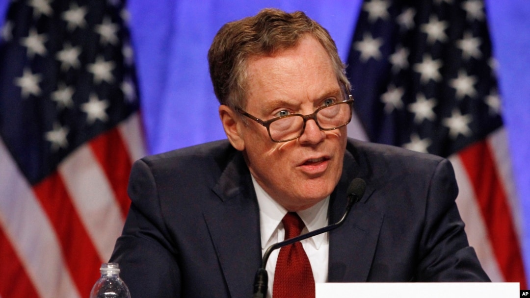 Đại diện Thương mại Hoa Kỳ Robert Lighthizer đã tuyên bố sẽ củng cố tính minh bạch của Tổ chức Thương mại Thế giới.
