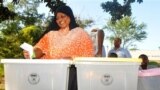 A look at how ballots are cast, as practiced during a mock voting exercise organized by the IEBC and sponsored by the UNDP