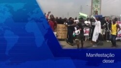 Luanda: Jovens manifestaram-se reivindicando promessa eleitoral do Presidente João Lourenço