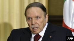 Le président algérien Abdelaziz Bouteflika à Zeralda, le 10 avril 2016.