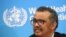 FILE - WHO Director-General Tedros Adhanom Ghebreyesus cautions nations to have patience.