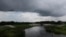 Rain clouds gather over the New Orleans skyline in New Orleans, Louisiana, Aug. 10, 2017. 