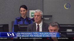 Ish Presidenti Hashim Thaçi nuk deklarohet për akuzat për pengim të drejtësisë