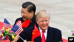 Trump da Xi Jinping