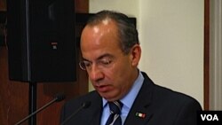 El presidente Felipe Calderón dejó en claro que su gobierno no pactará con criminales.