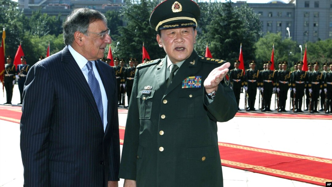 Amerika Mudofaa vaziri Leon Panetta, Xitoy Mudofaa vaziri Lian Guanli