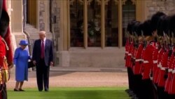 Королева приняла президента Трампа
