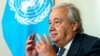 El Secretario General de las Naciones Unidas, Antonio Guterres, en la sede de la ONU en la ciudad de Nueva York, EEUU, el 11 de septiembre de 2024.