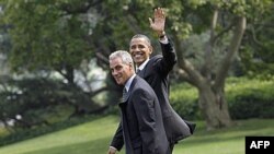 Obama, Rahm Emmanuel ile birlikte