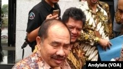 Kepala Pusat Pelaporan dan Analisis Transaksi Keuangan Kiagus Ahmad Badaruddin di kantor PPATK Jakarta, Selasa 29 Agustus 2017. (Foto: VOA/Andylala)