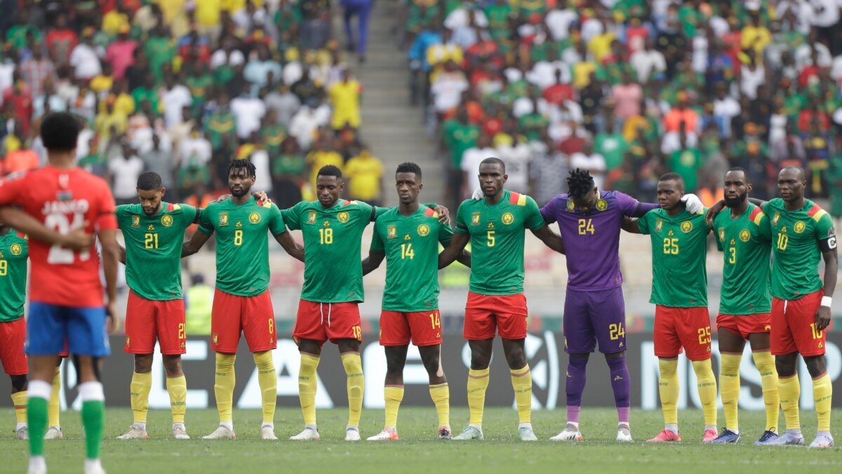 Cameroon Football Team Donates to Stadium Crush Victims
