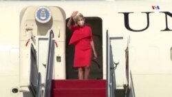 2020թ. Օլիմպիական խաղերում ԱՄՆ պատվիրակությունը գլխավորող առաջին տիկին Ջիլլ Բայդենը ժամանել է Տոկիո