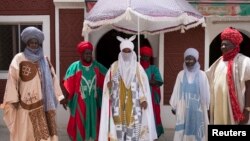 L'émir de Kano, Muhammadu Sanusi II, au palais de Kano, Nigeria, le 18 juillet 2014.