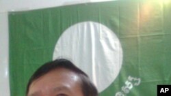 លោក​កឹម សុខា ប្រធានគណបក្ស​សិទ្ធិមនុស្ស​ ដែល​ជា​គណបក្ស​ប្រឆាំង​ធំ​មួយ​នៅ​កម្ពុជា។​