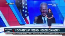 Laporan Langsung VOA untuk Kompas TV: Pidato Pertama Presiden Joe Biden di Kongres