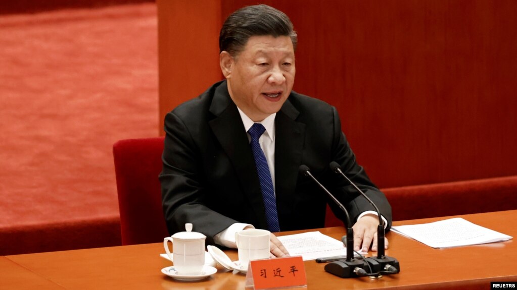 Ši Đinping tokom govora u Pekingu