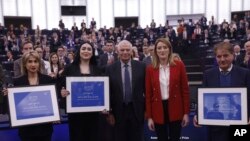 France EU Sakharov Prize