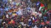 Demonstran Tuntut Aksi Iklim yang Lebih Cepat