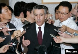 지난 2009년 8월 필립 골드버그 미국 국무부 대북제재 이행 담당 조정관이 서울을 방문했다.
