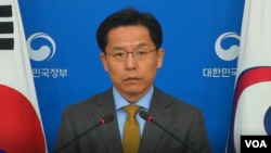노규덕 한국 외교부 대변인.