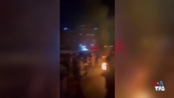 شعار معترضان قزوینی‌ علیه خامنه‌ای - پنج‌شنبه ۱۸ دی
