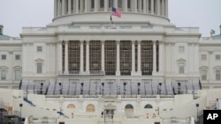 پایتخت آمریکا برای مراسم تحلیف جو بایدن آماده می‌شود