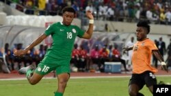 En images: le Nigeria en route pour la Coupe du monde 2018 en Russie 