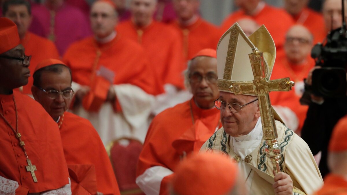 Pope gives prestigious red hats to 5 new cardinals