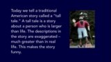 እንግሊዝኛ ተማሩ - Paul Bunyan, An American Folk Tale