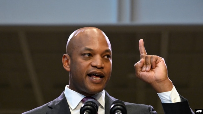 El gobernador de Maryland, Wes Moore.