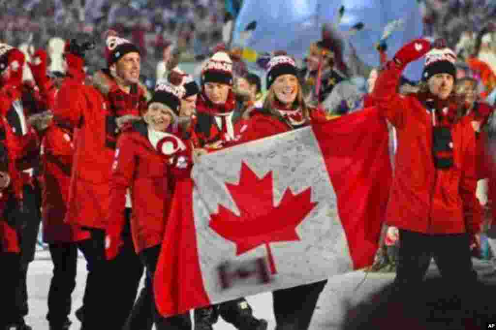 Opening Ceremony of 2010 Winter Olympics in Vancouver