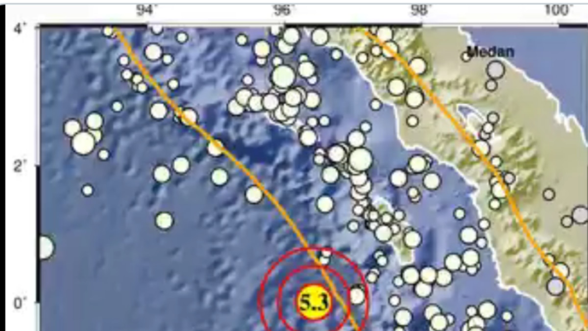 Bmkg Terjadi 9 Kali Gempa Susulan Di Nias Barat