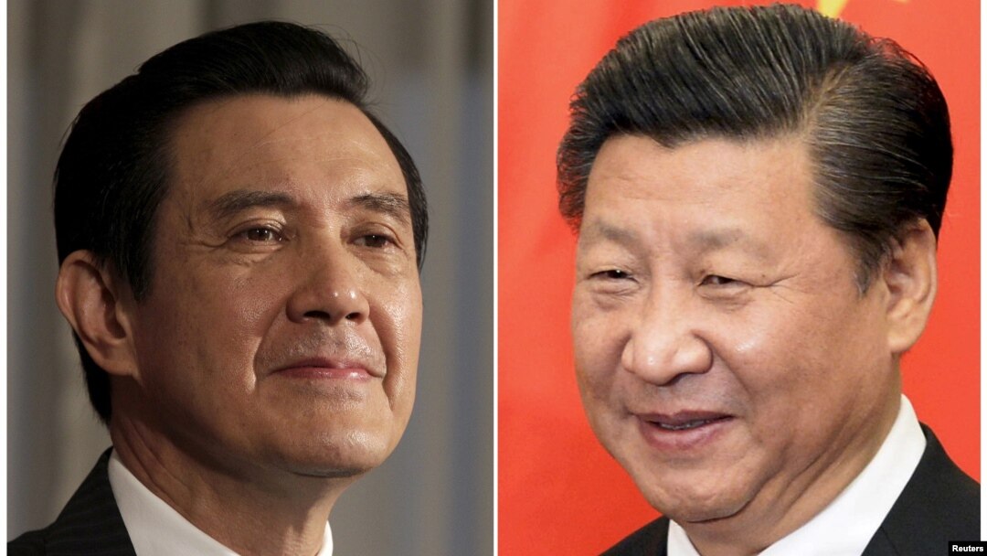 Presiden Taiwan Ma Ying-jeou (kiri) akan melakukan pembicaraan langsung dengan Presiden China Xi Jiangping (foto: dok).