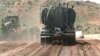 Cameroon military engineering corps equipment is seen at work on the country's northern border with Nigeria, in Dabanga, Cameroon, May 17, 2019.