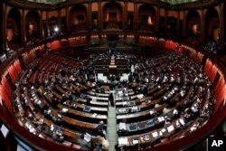 Lower house deputies are seen at the Chambers of Deputies in Rome March 15, 2013.