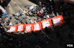 香港多個民間團體發起729反洗腦萬人大遊行，呼籲當局撤回國民教育科