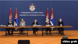 Arniva - Konferencina za štampu Kriznog štaba za borbu protiv Kovida 19, Foto: video grab