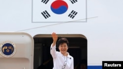 박근혜 한국 대통령. (자료사진)