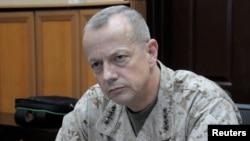 U.S. General John Allen in Kabul, April 4, 2012.