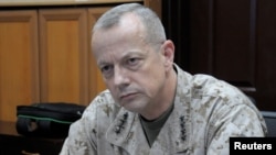 Tư lệnh các lực lượng Hoa Kỳ và NATO tại Afghanistan, Ðại tướng John Allen