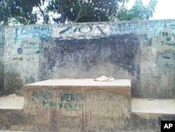 One of the water kiosks that were closed in Ndirande township