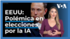 ¿Cómo la inteligencia artificial está generando polémica en las elecciones de EEUU?