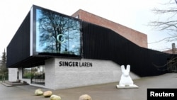 The Singer Laren Museum, where the work of art "Spring Garden" by Vincent Van Gogh was stolen, is seen closed to the public because of the coronavirus disease (COVID-19) outbreak, in Laren, Netherlands March 30, 2020. 