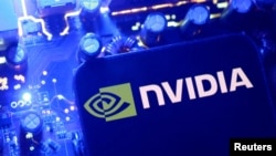 资料照片：英伟达(Nvidia)标识。(2026年6月11日)