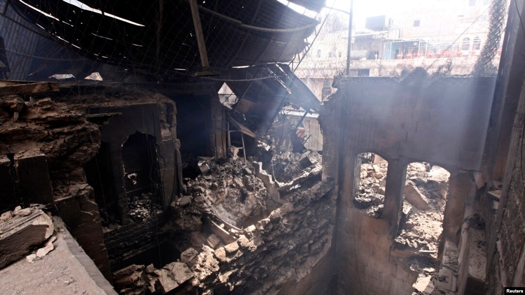 Kota tua Aleppo, yang telah dimasukkan menjadi warisan dunia oleh UNESCO hancur akibat peperangan di sana (foto: dok). 